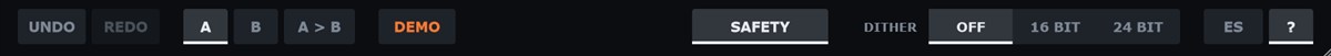The bottom bar.